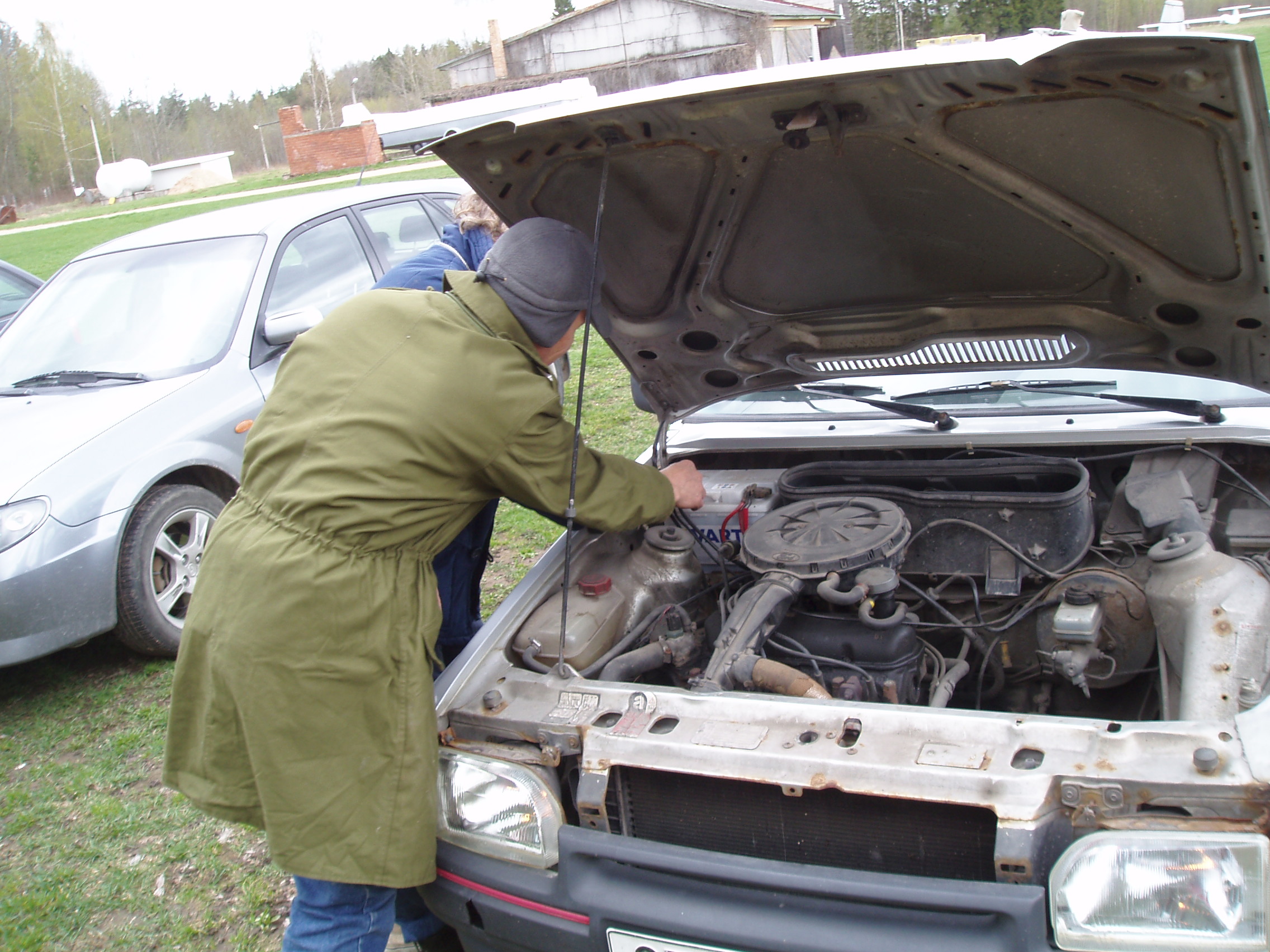 Mati proovis kas auto läheb põlema - pea-aegu õnnestuski