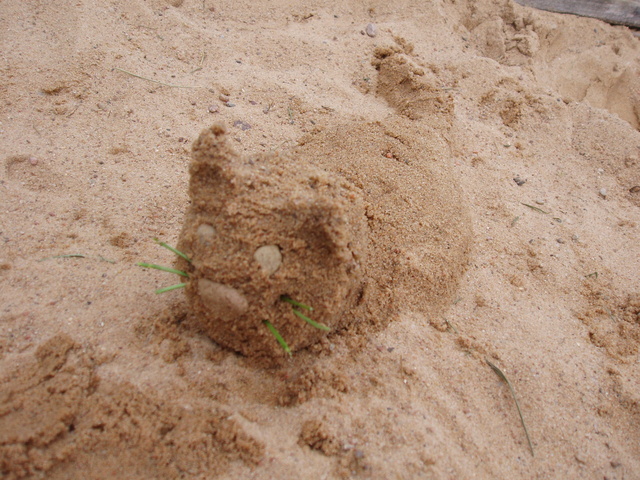 Seekord siis liivakastielukaks Korsaar