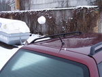 Klubiülema autol uut tüüpi antenn :)