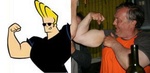 Jonny Bravo - Jaan musklit näitamas