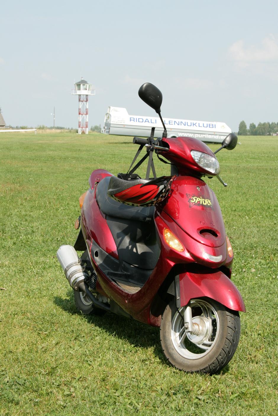 Õunake sai jälle rattad alla :)