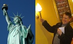 Statue of Liberty ja Alari Kuopio pizzabaaris