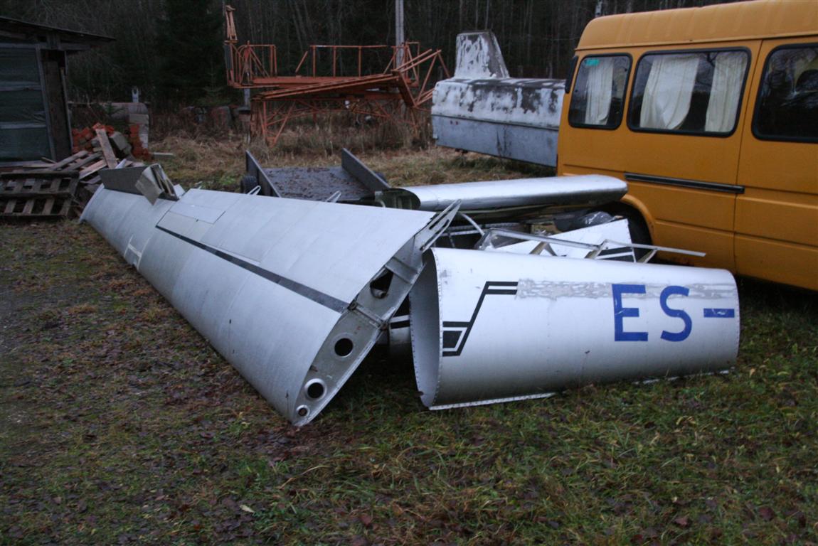 Hunnik lõigutud metalli