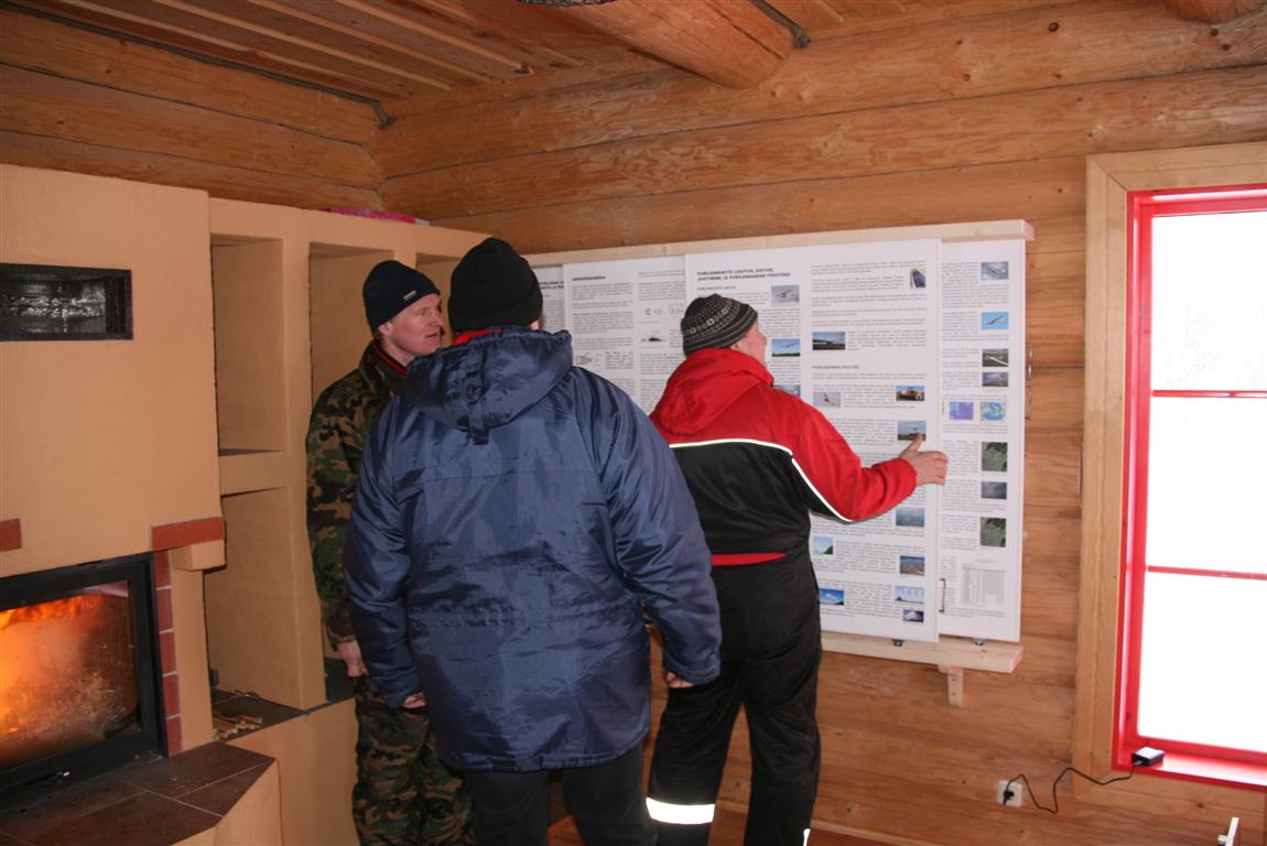 Einar tutvustas plakati mehanismust