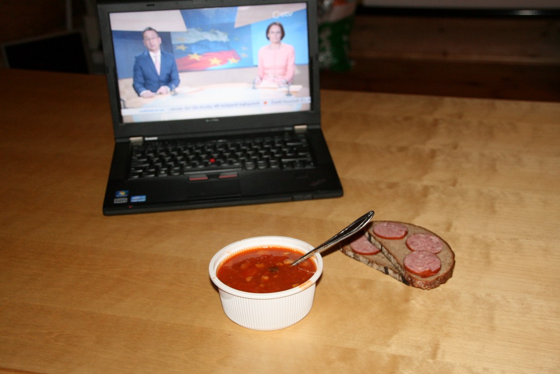 Õhtuseljanka (ema tehtud supipõhjast valmistatud) - mõnus